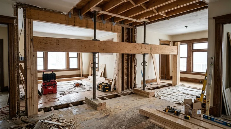 Beam Replacement & Load-Bearing Wall Removal Minneapolis